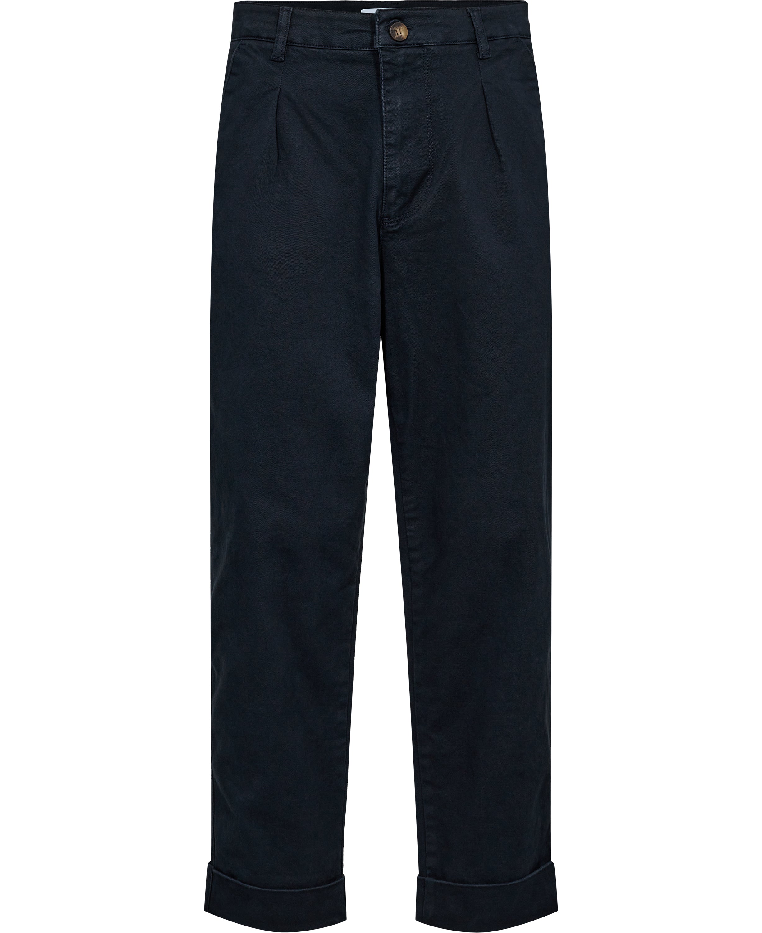 Taxi driver trousers cropped - navy