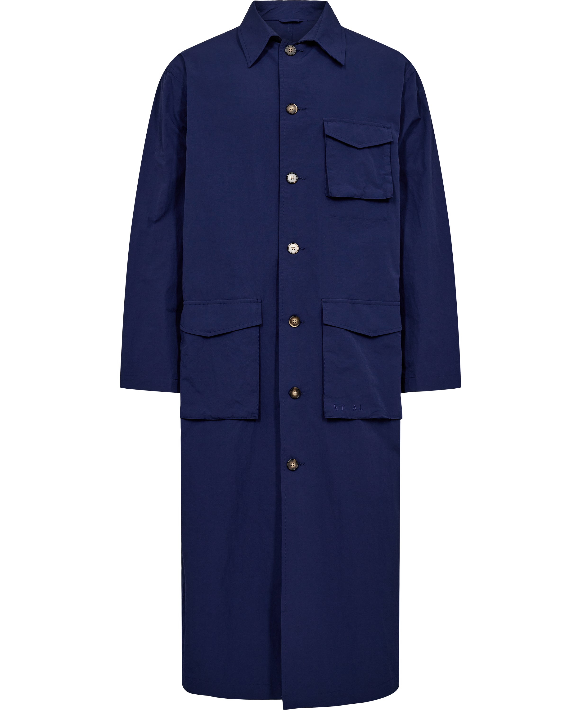 Director coat - royal blue