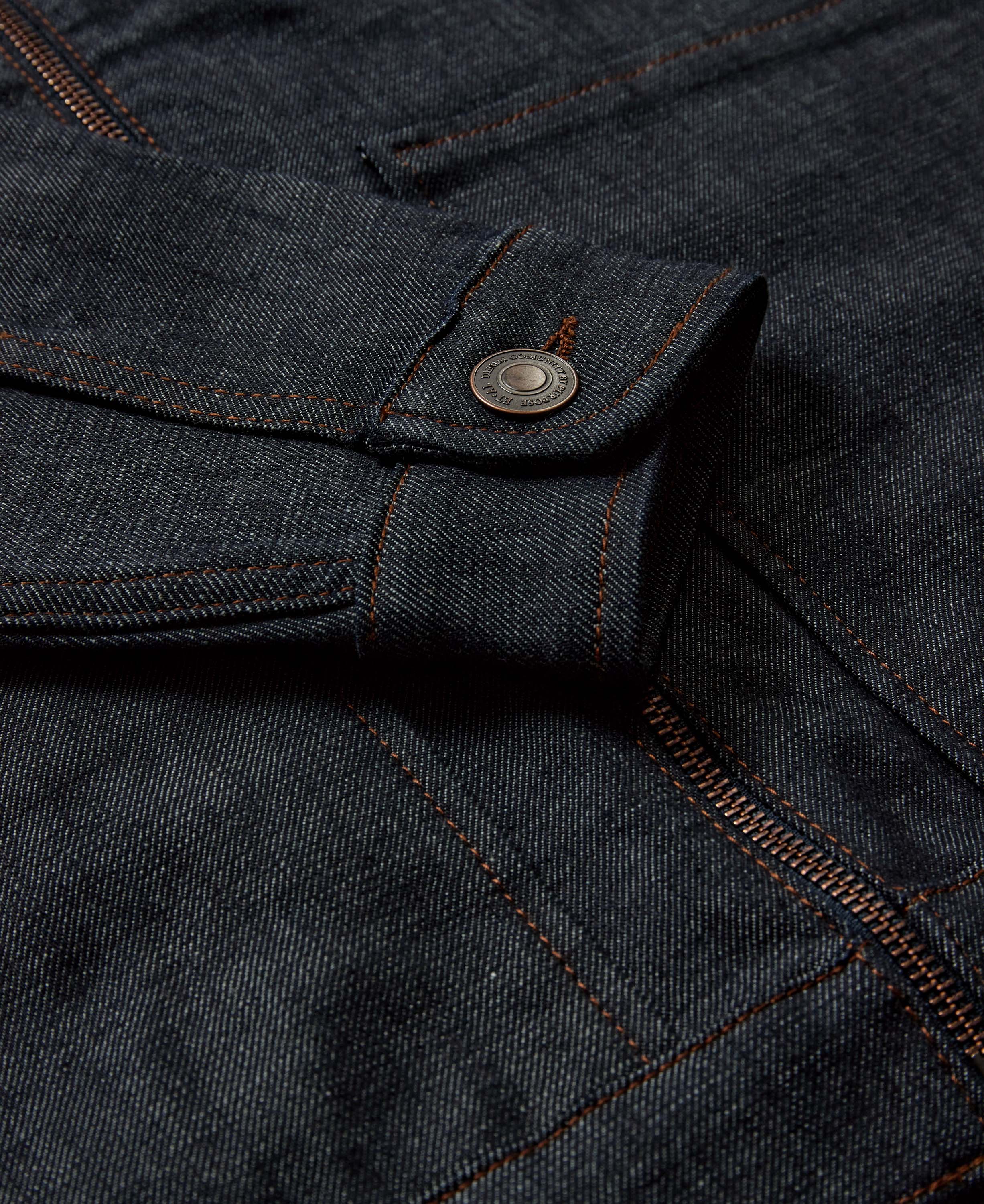 Drummer jacket - raw denim