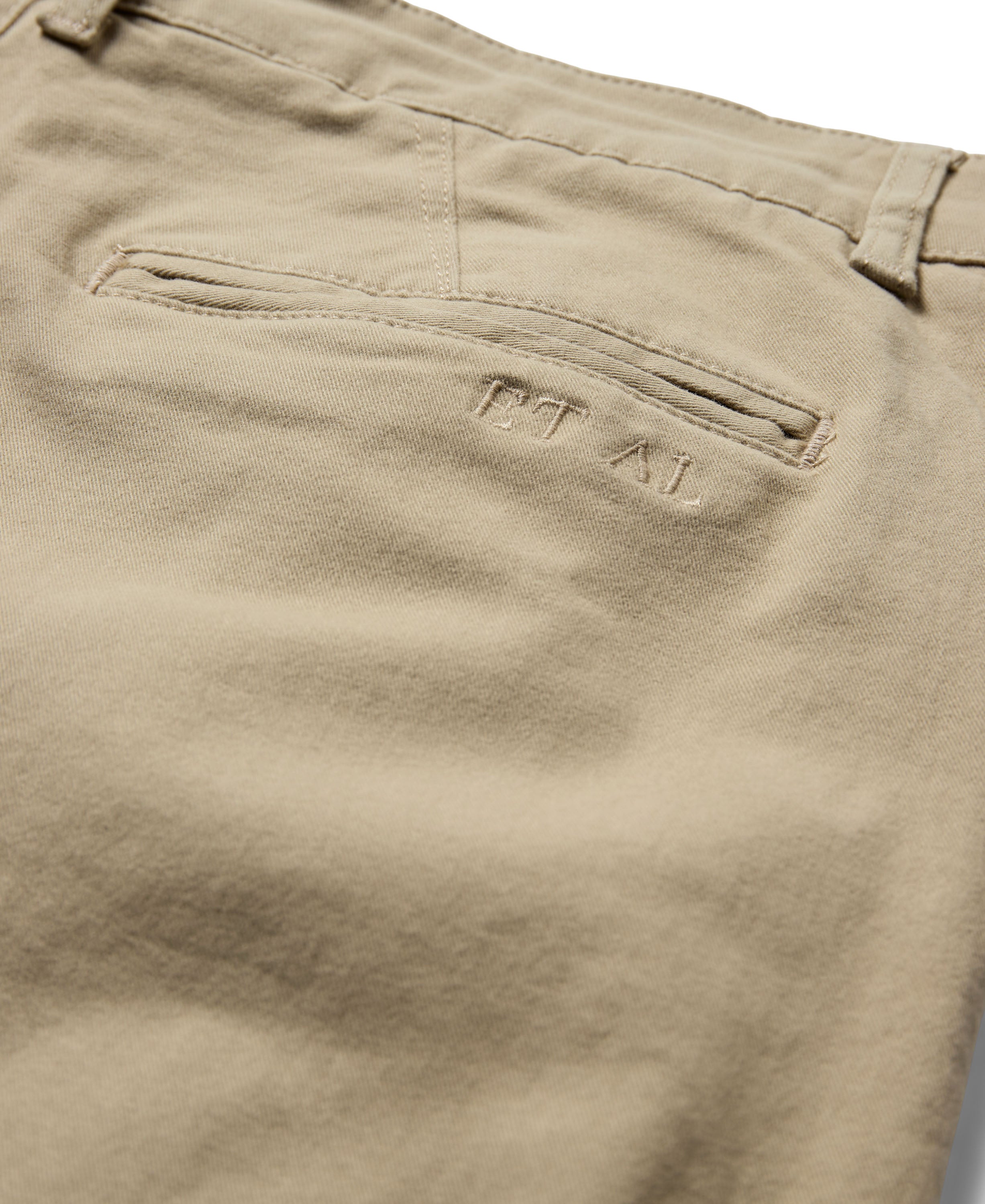 Taxi driver trousers cropped- sand