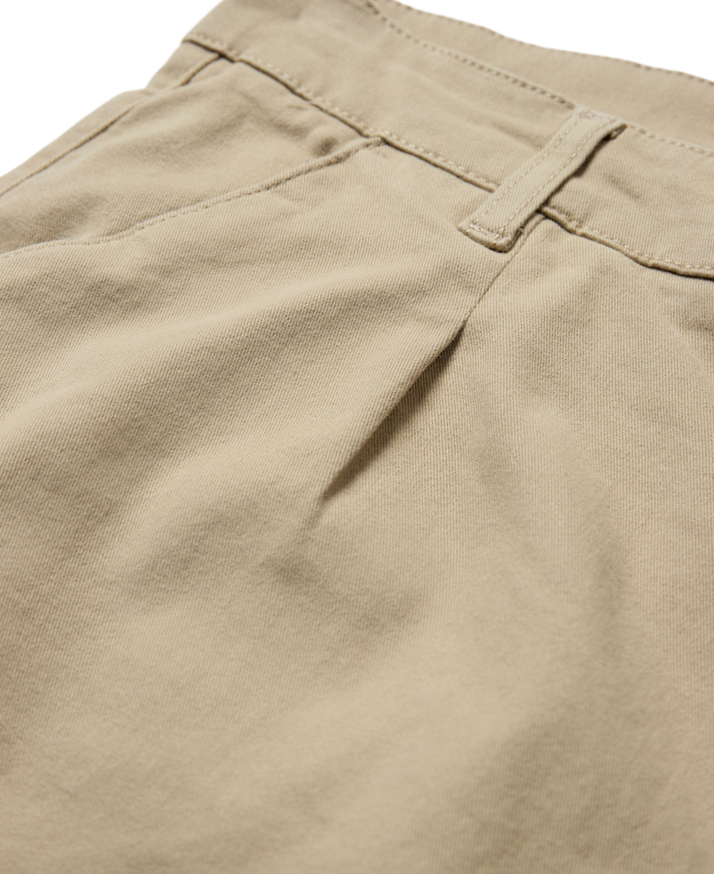 Taxi driver trousers cropped- sand