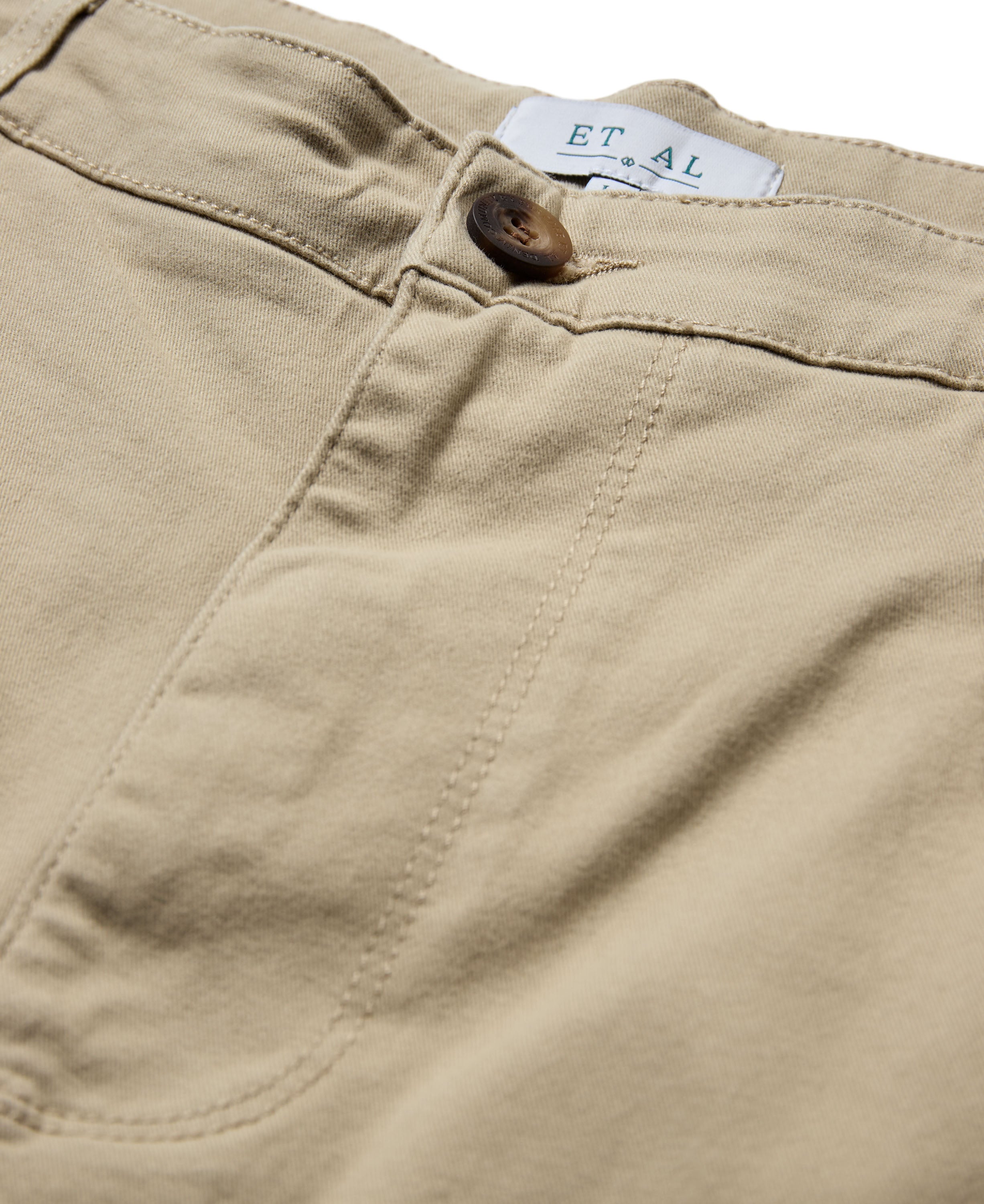Taxi driver trousers cropped- sand