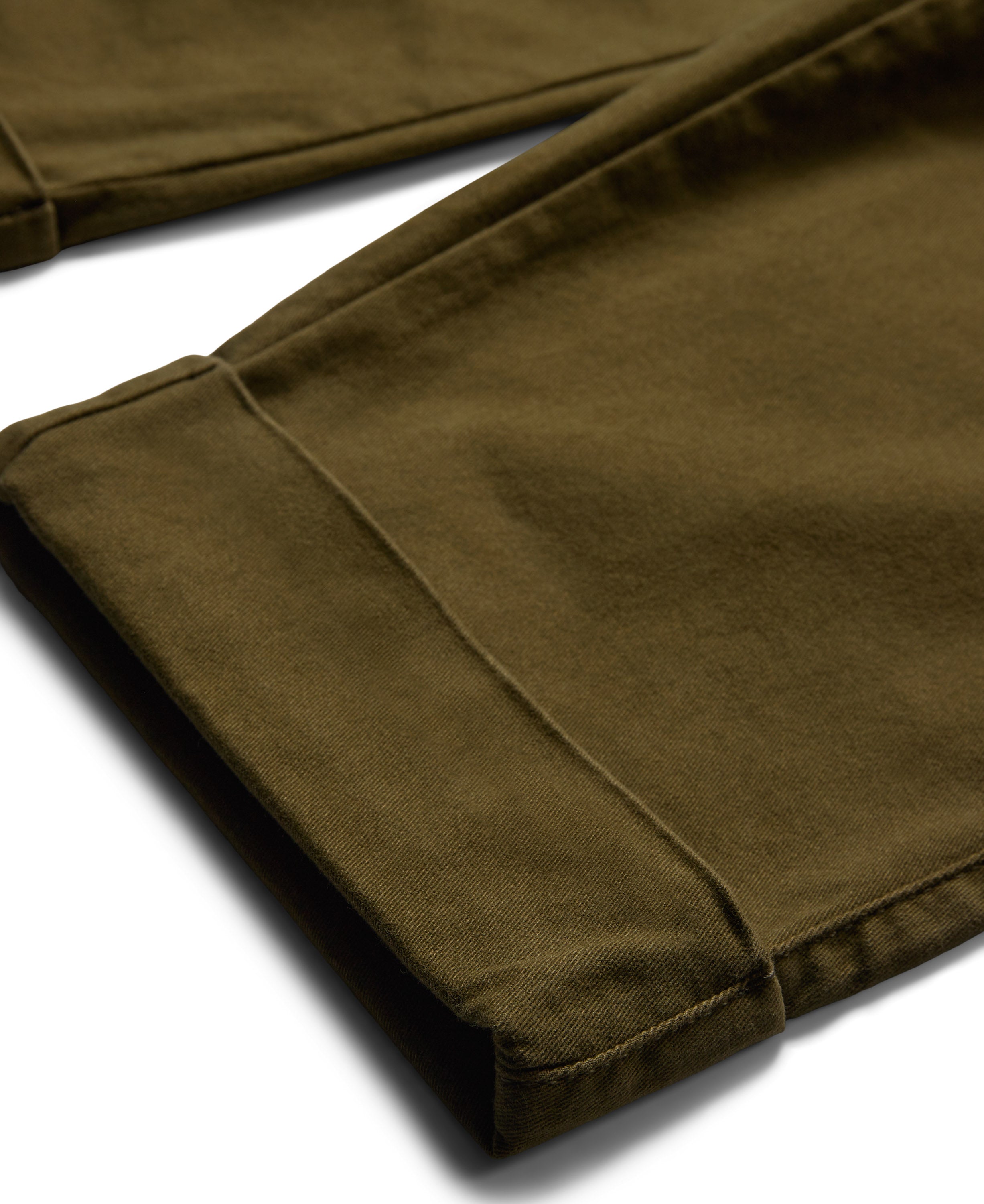 Taxi driver trousers cropped- army