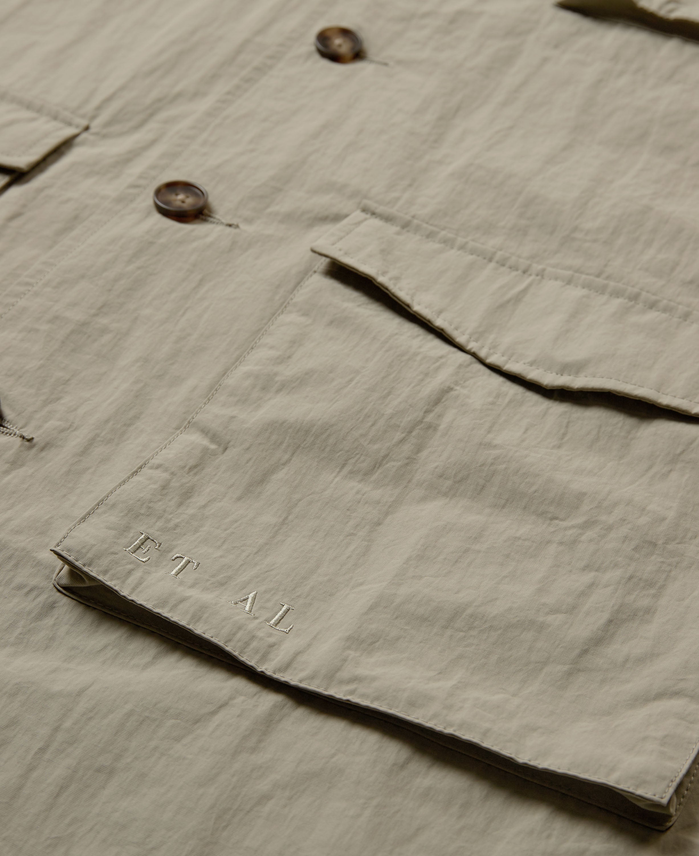 Director coat - sand