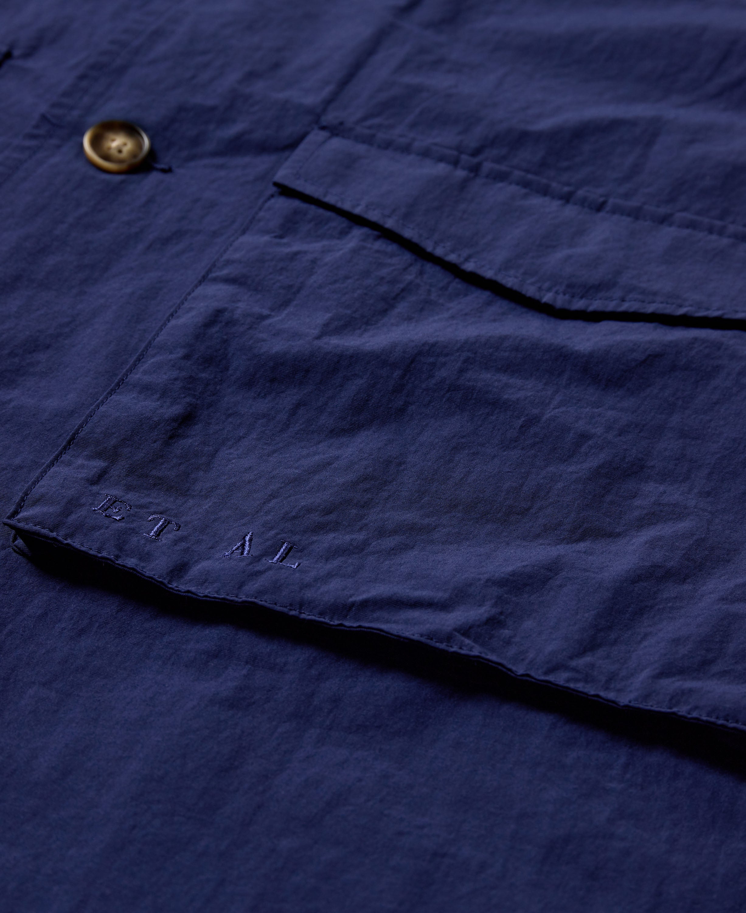 Director coat - royal blue