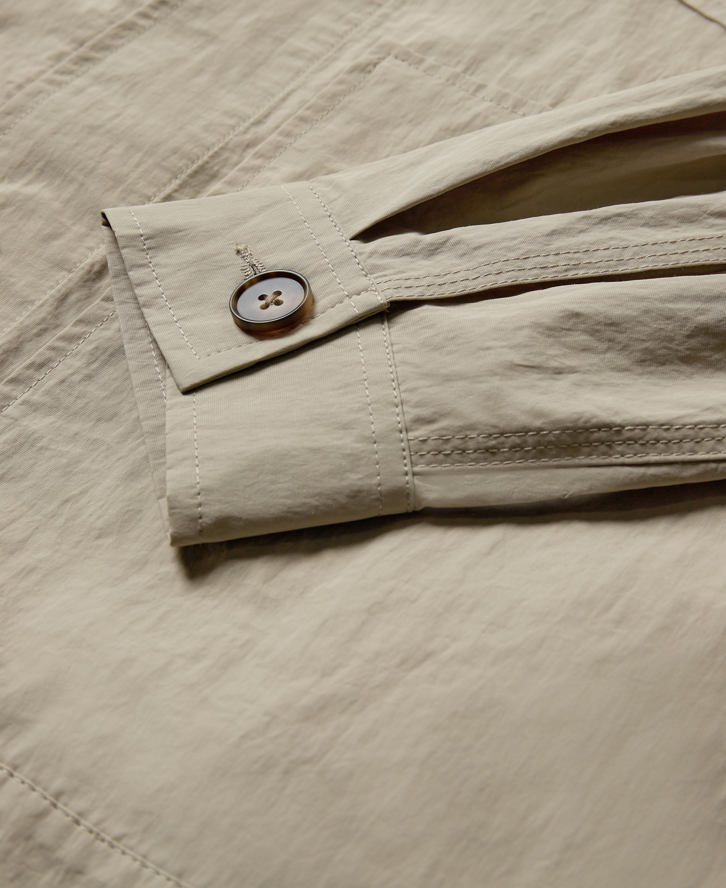 Driver jacket nylon - sand