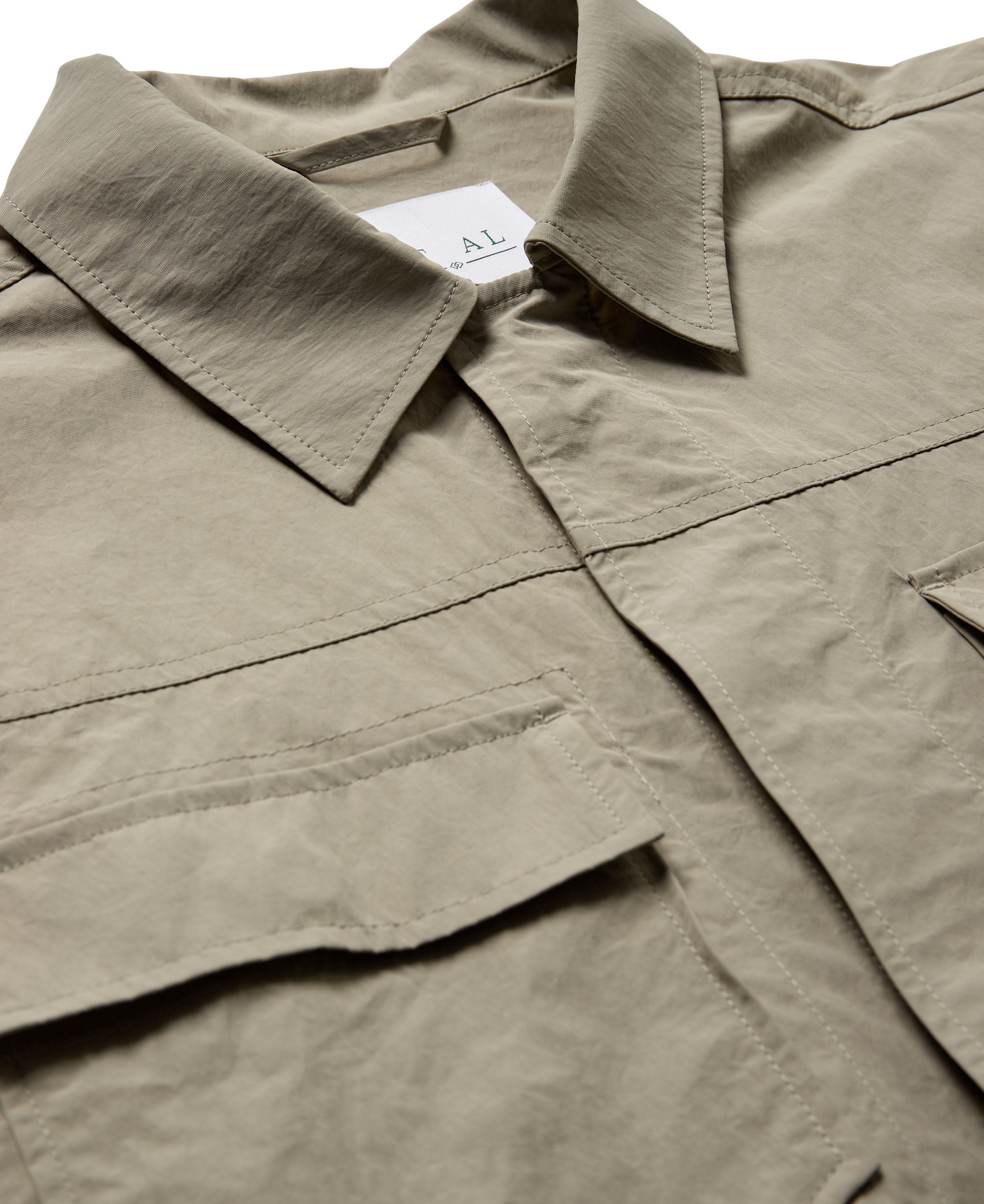 Driver jacket nylon - sand