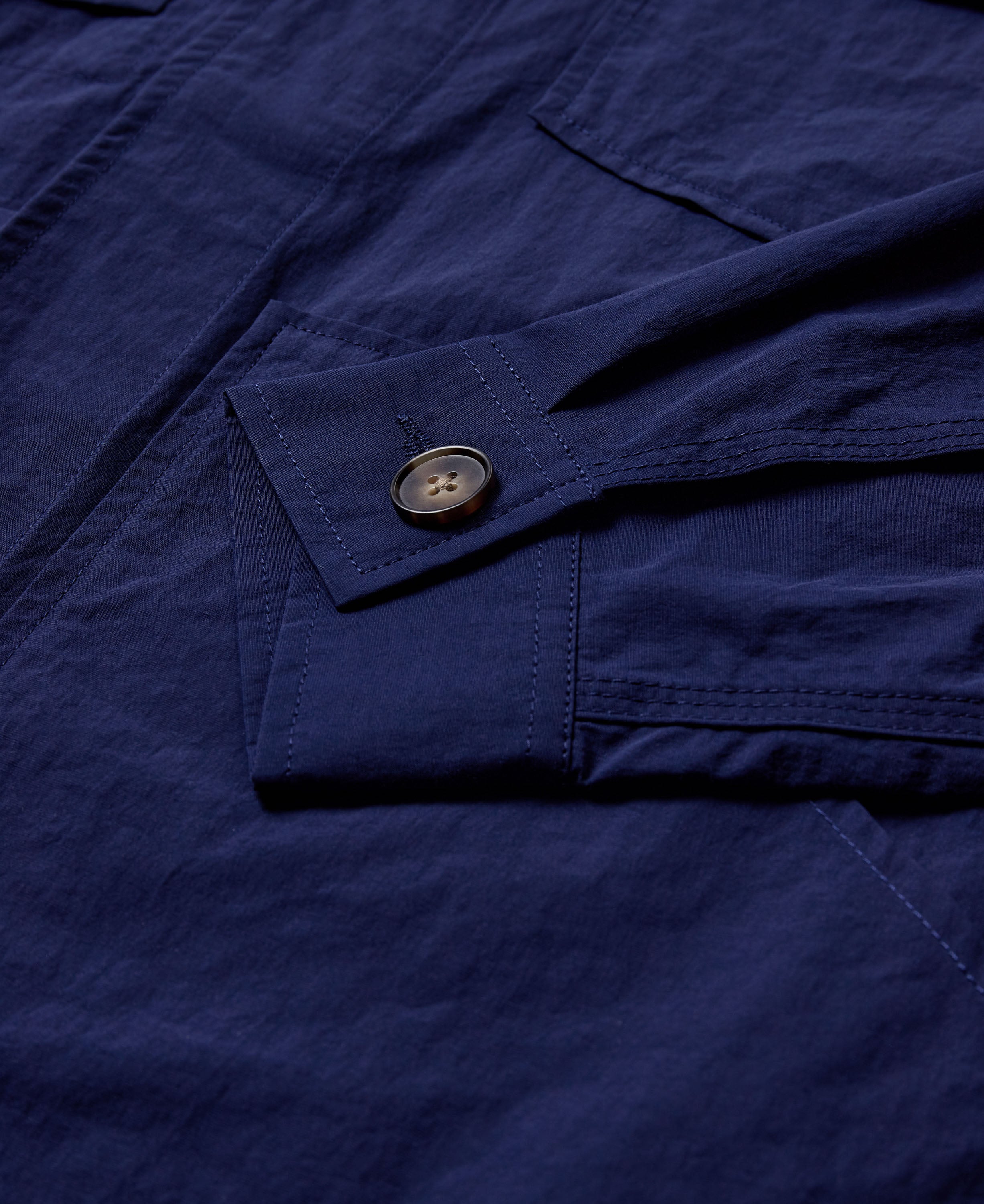 Driver jacket nylon - royal blue