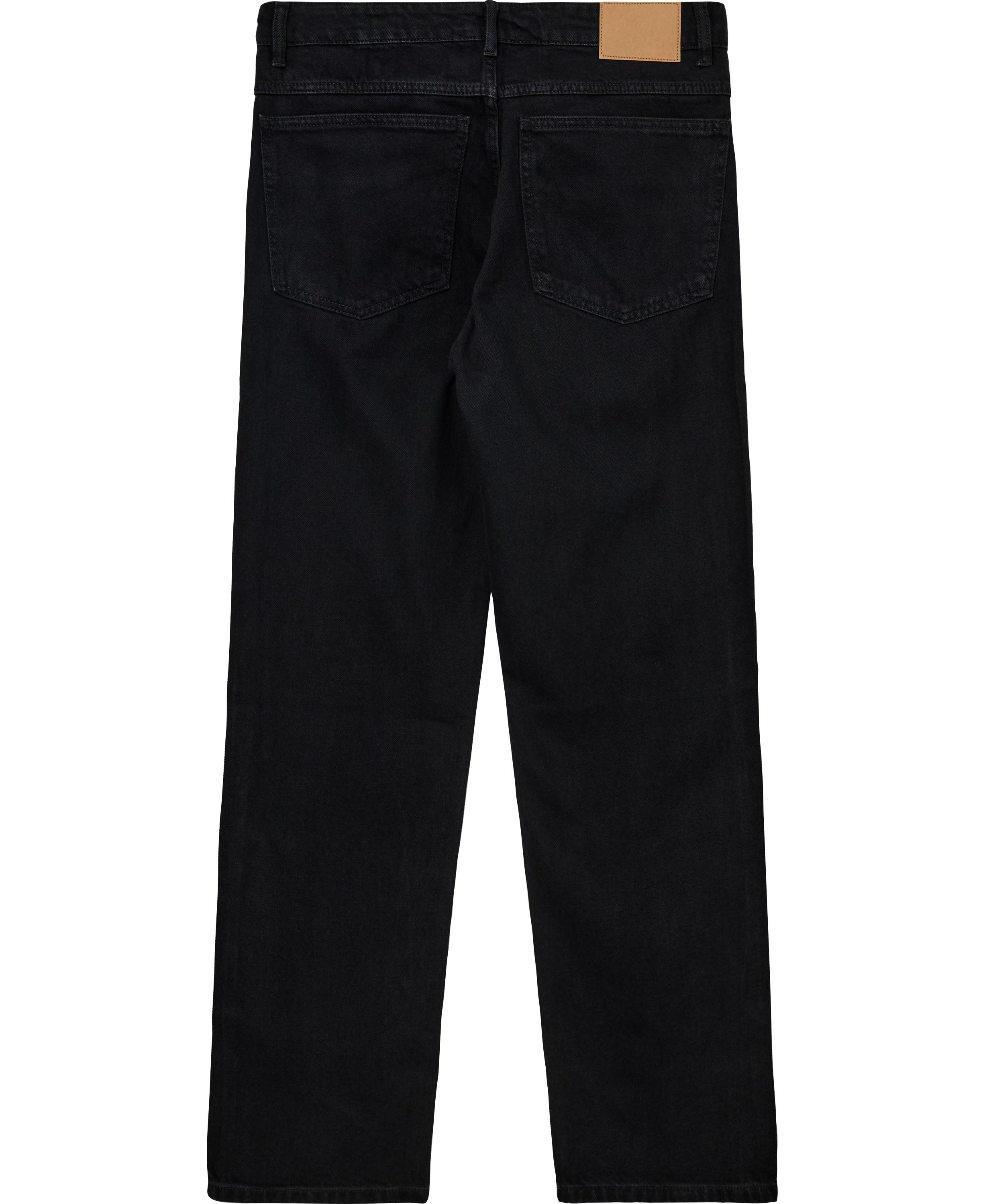 Peter regular/straight leg jeans - black