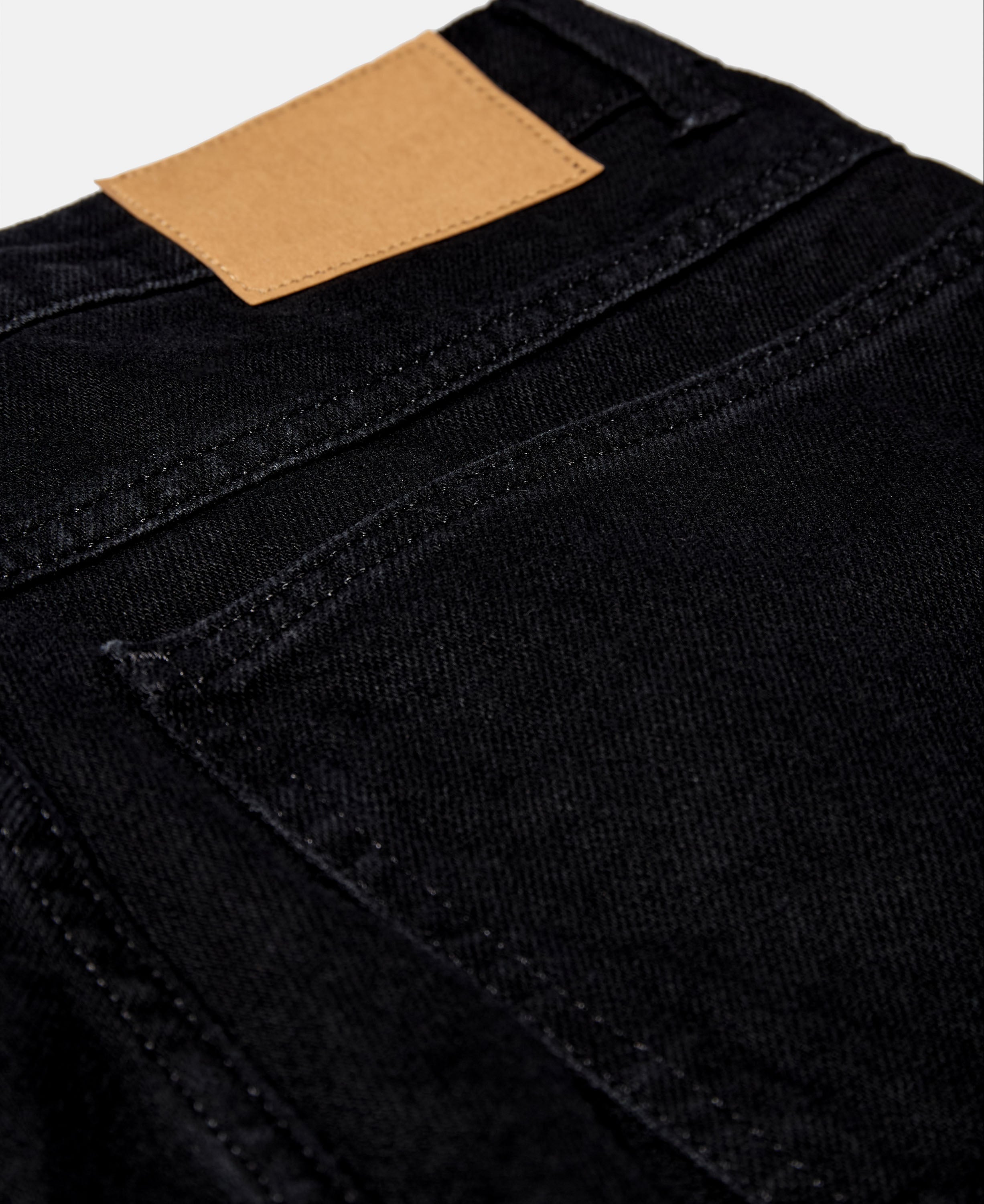 Peter regular/straight leg jeans - black