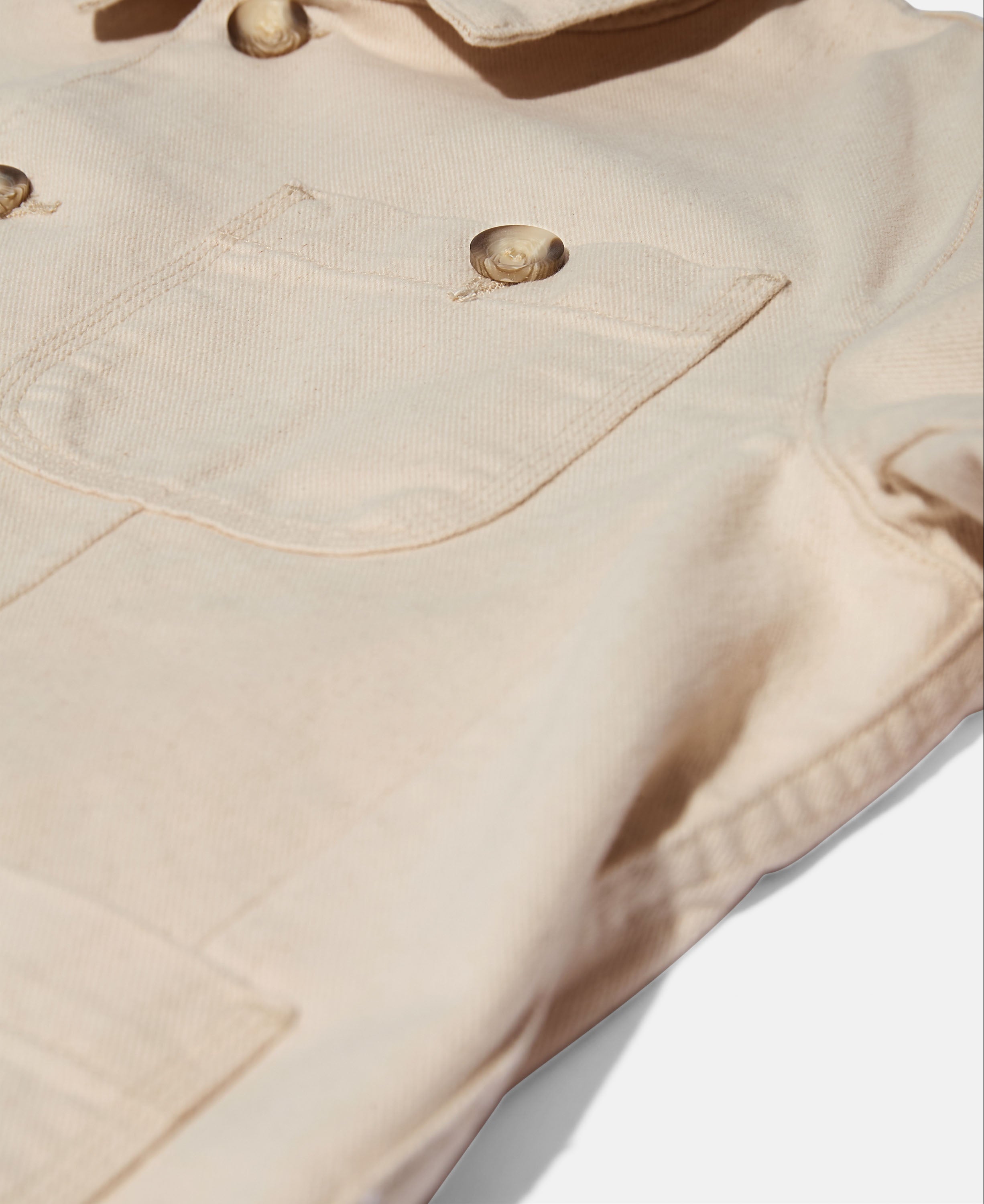Oliver short blazer unconstructed - ecru