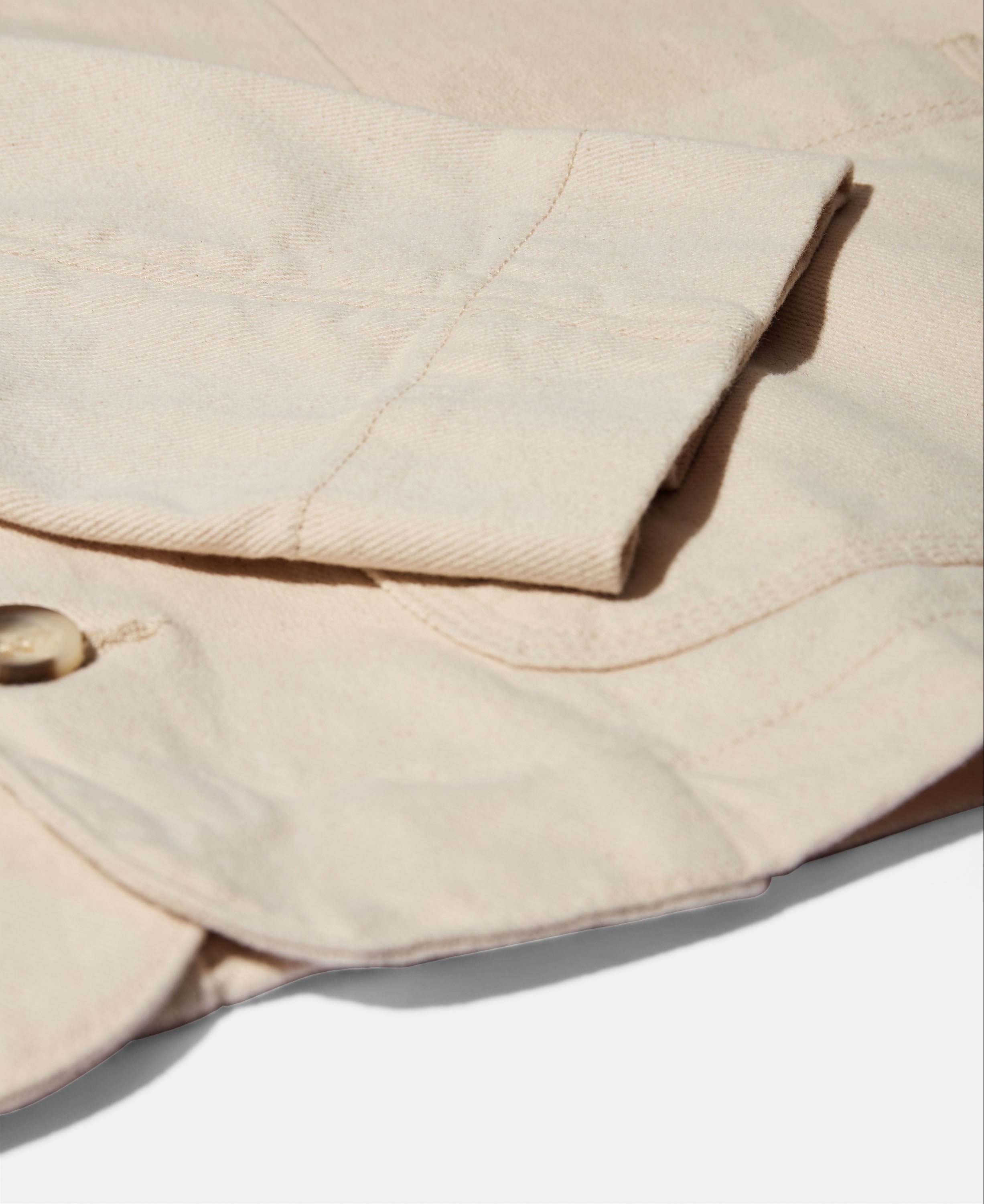 Oliver short blazer unconstructed - ecru