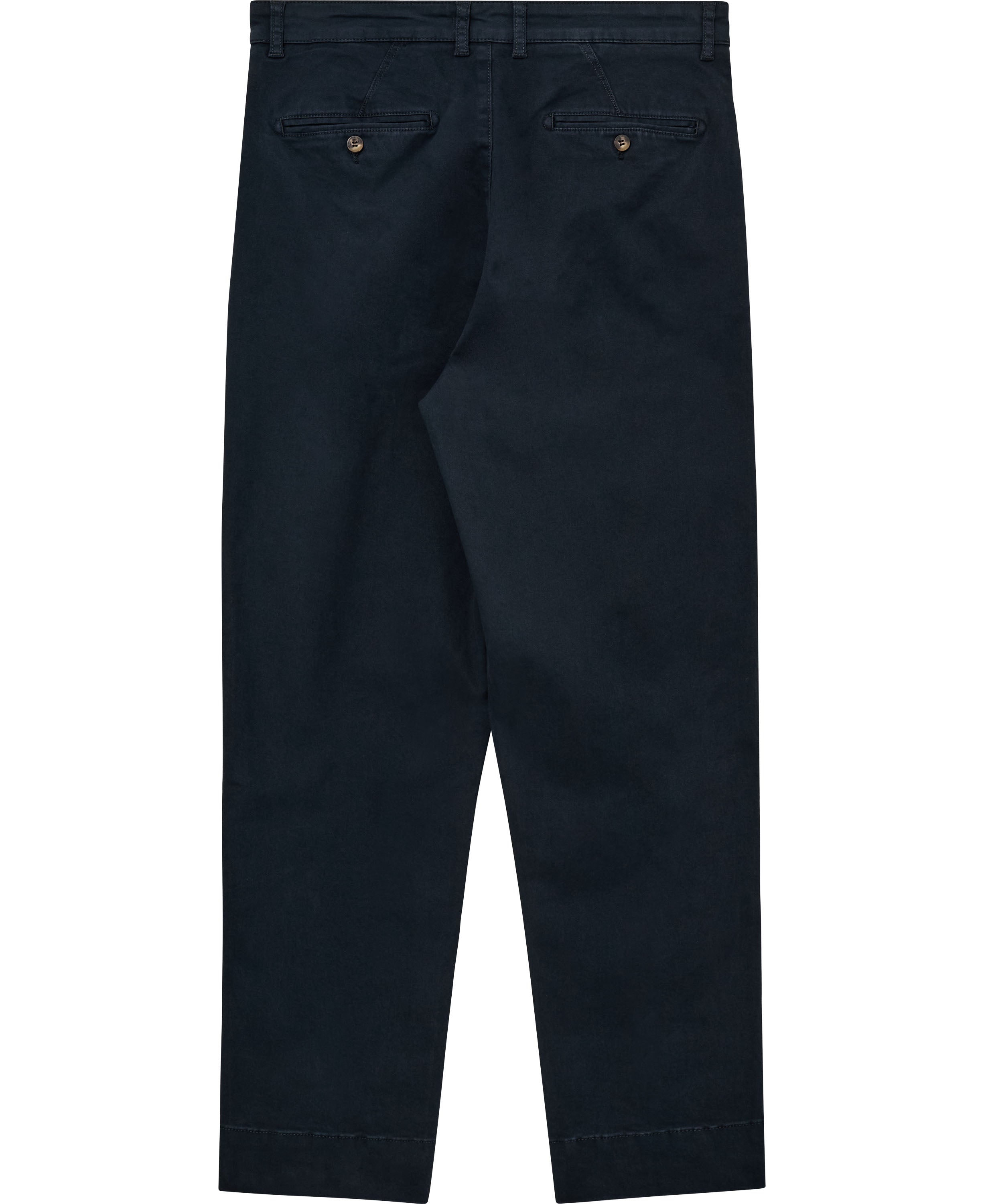 Taxi driver pleated trousers full length - navy