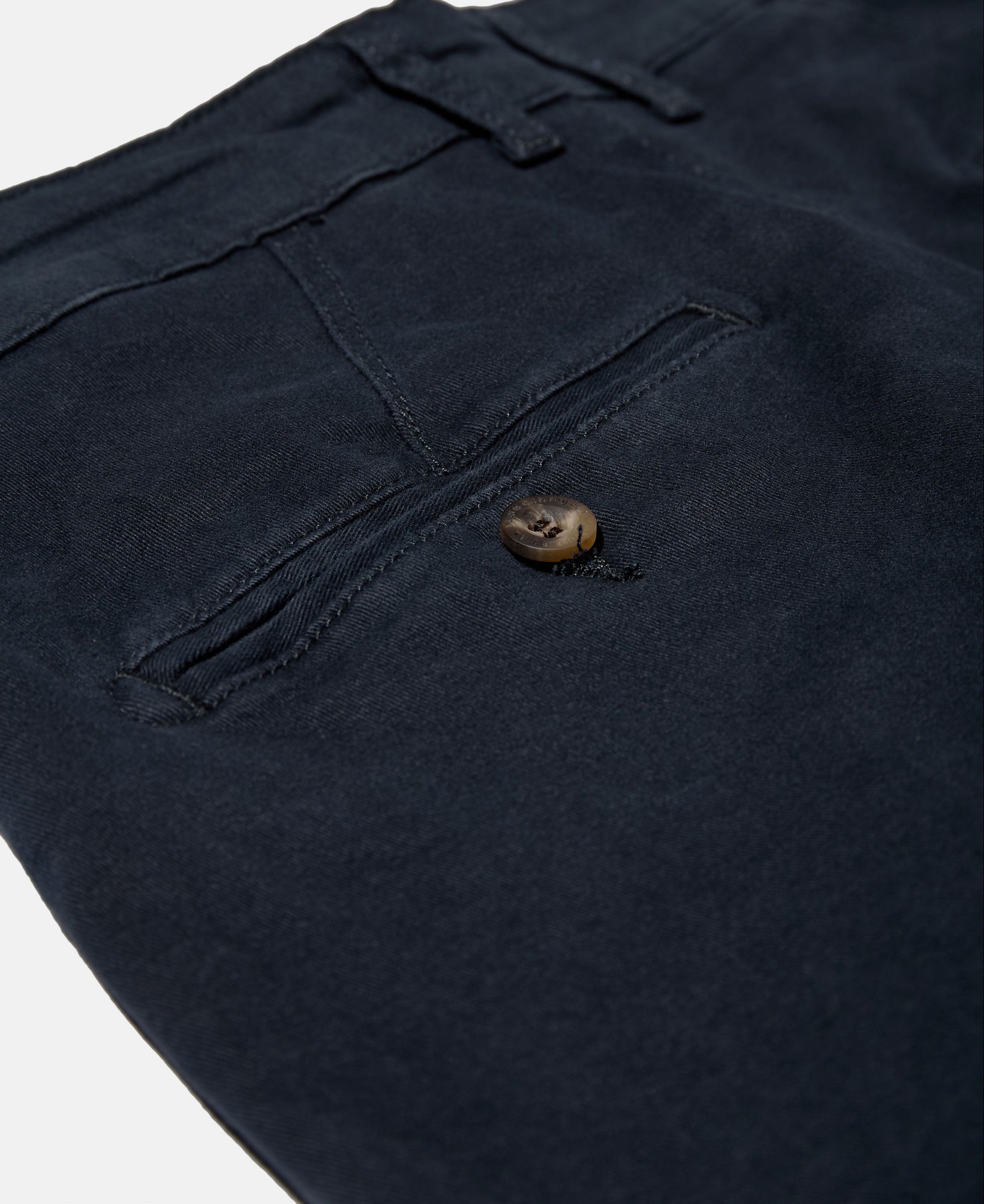 Taxi driver pleated trousers full length - navy
