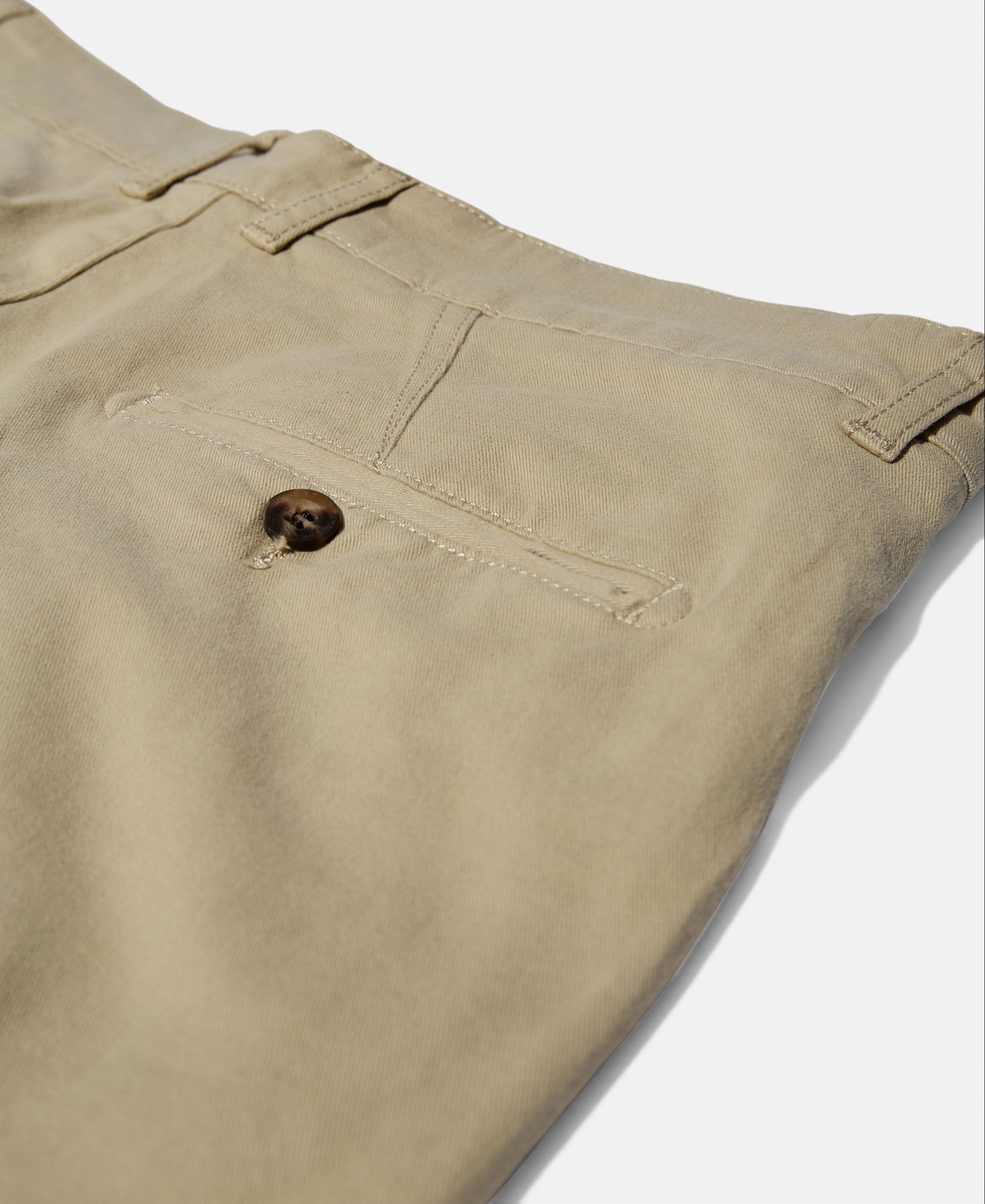 Taxi driver pleated trousers full length - sand