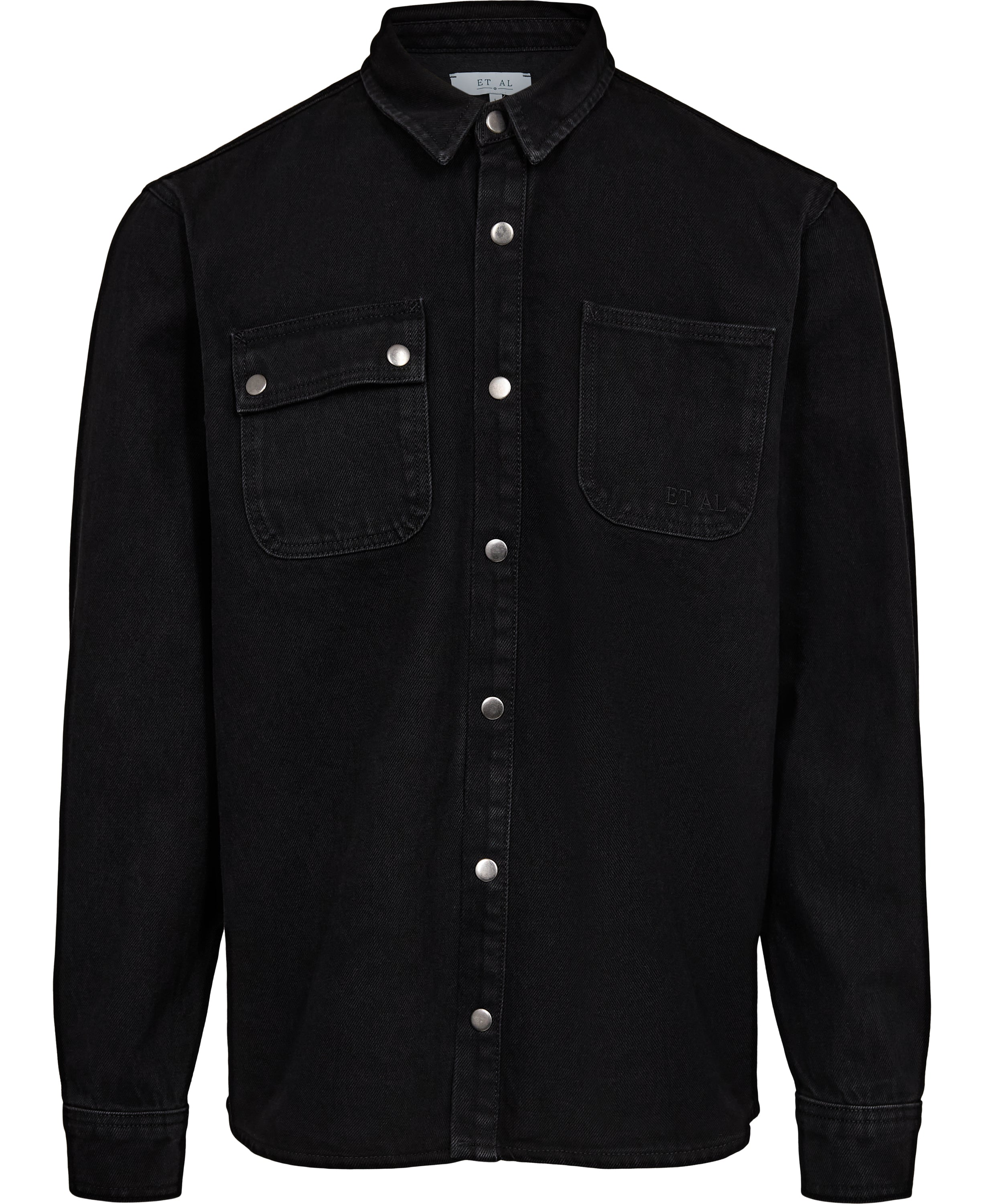 Worker shirt - black denim