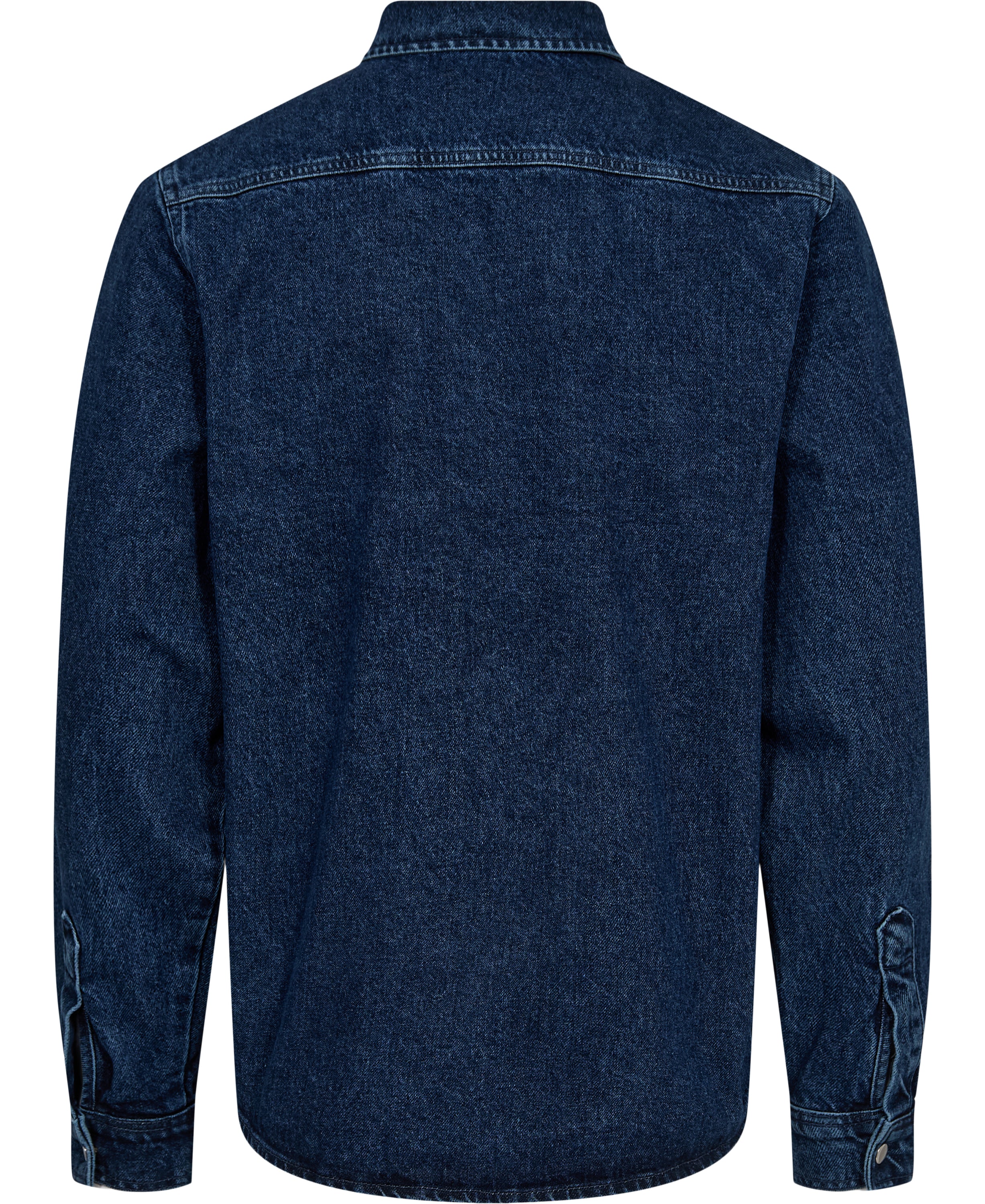 Worker shirt - stone blue denim